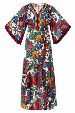Patterned v-neck dress, zdjęcie 1 Patterned v-neck dress od Etro